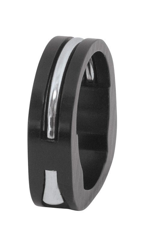 objímka madla FORCE Al otevřená, černá