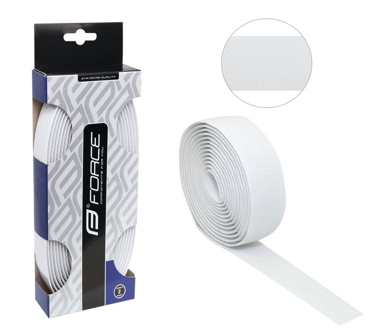 omotávka FORCE karbon, bílá