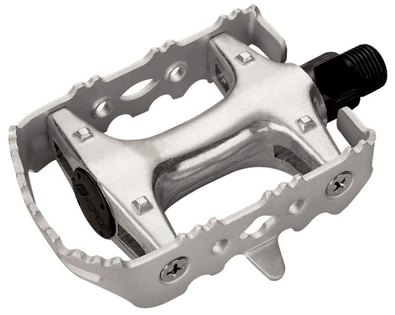 pedály FORCE 910 Al kuličková ložiska, stříbrné