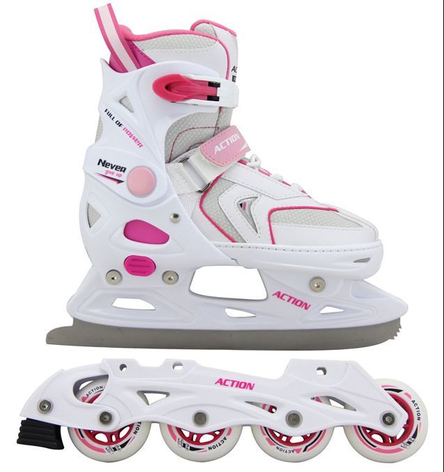 Brusle 2v1 vyměnitelným podvozkem roztahovací 33-36