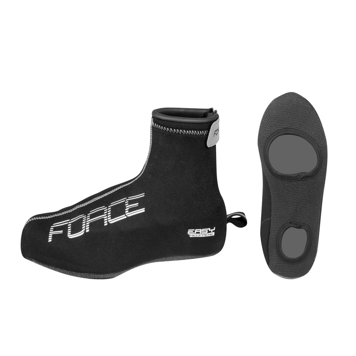 návleky treter FORCE NEOPREN EASY, černé S