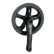 kliky FORCE C5.5 Al 48z 170 mm s krytem, černé