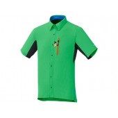 SHIMANO Button Up košile, Island zelená, L
