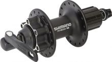 SHIMANO nába zadní DEORE FH-M525 pro kotouč (6 šroub) 8/9/10 rychl 32 děr RU: 168 mm černá