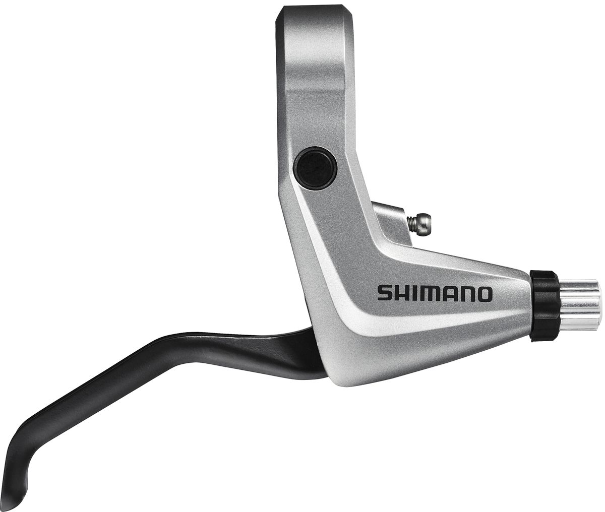 SHIMANO brzd. páka ALIVIO BL-T4000 pro V-brzdu pravá 2 prstá stříbrná