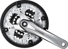 SHIMANO kliky ALIVIO FC-T4010-T oktalink 3x9 170 mm 48x36x26z s krytem černé