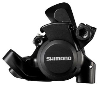 SHIMANO brzda Sil-ostatní BR-RS305 kotouč zadní mech třmen polymer + chladič bez adapt černá