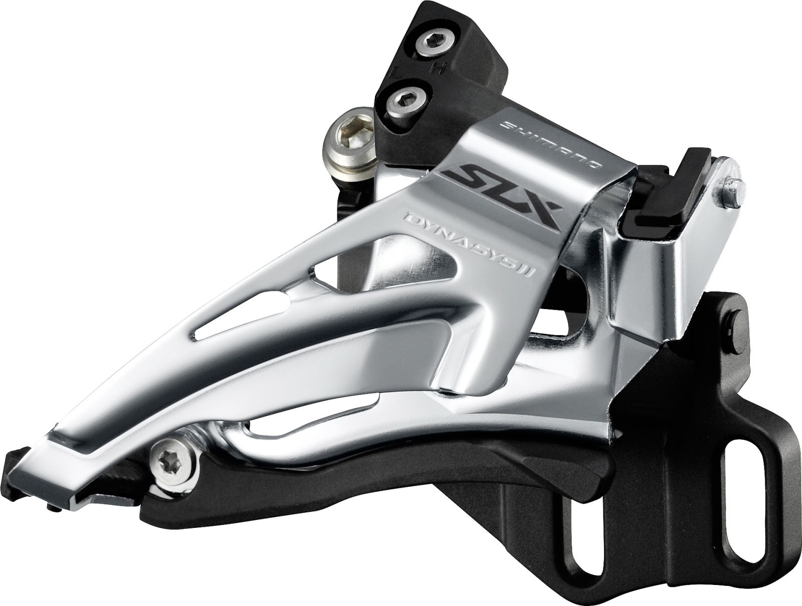 SHIMANO přesmykač SLX FD-M7020 MTB pro 2x11 př mont E-typ bez BB Top-swing down-pull 34/38 z