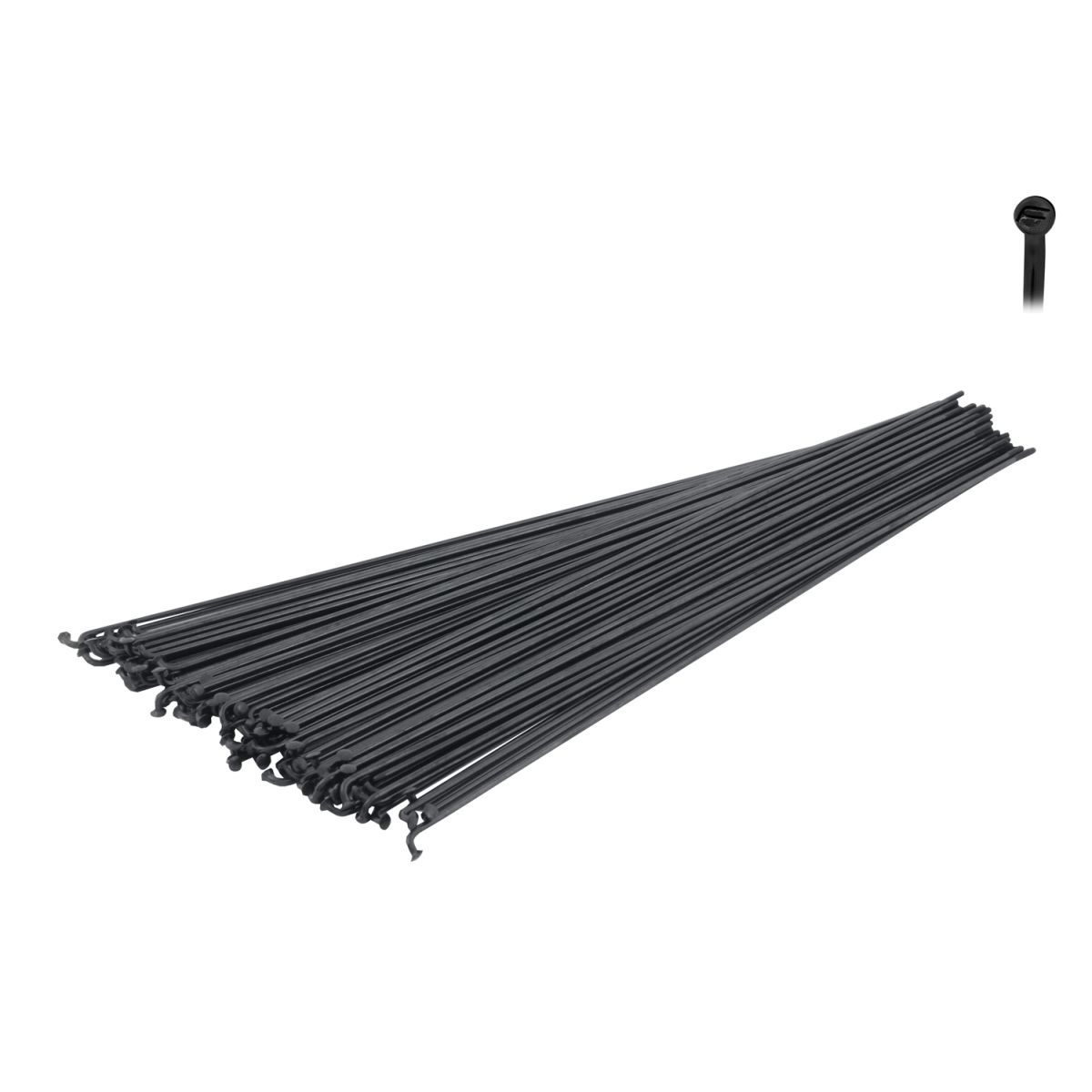dráty FORCE nerez černé 2 mm x 262 mm