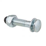 podsedlový šroub+matice M8x35mm Fe, stříbrný FORCE