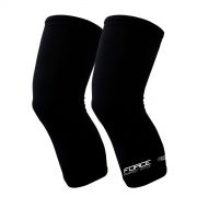 návleky na kolena FORCE TERM, černé XS