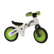 odrážedlo dětské plastové, bílo-zelené BELLELLI