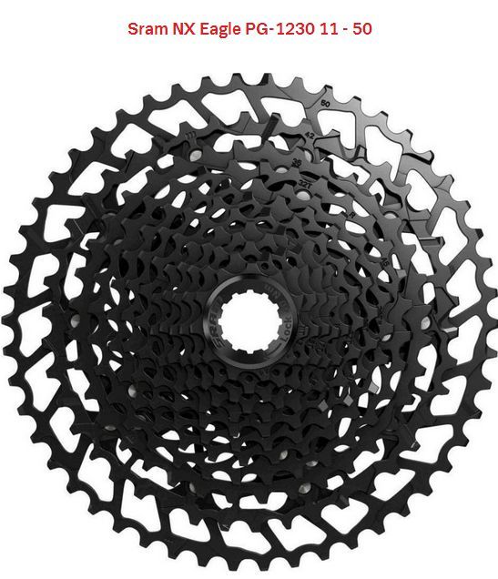 Sram Kazeta NX Eagle PG-1230 11-50 PRO 12 KOLEČKO