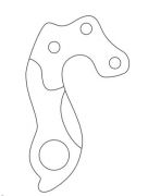 Držák přehazovačky 21 (8317-0000P) MERIDA