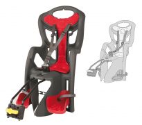 sedačka PEPE STANDARD zadní šedá/červený BELLELLI