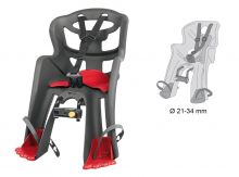 sedačka TATOO HANDLEFIX přední šedá/červený BELLELLI