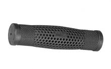 madla gumová oblá dírkovaná, černá, OEM PRO GRIP