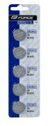baterie FORCE mincové CR2032 / 3V 1 x 5 ks