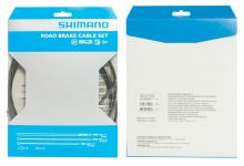 bowdeny+lanka brzdový set SH DA78 silniční, černý SHIMANO