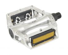 pedály FORCE FREE hliníkové, stříbrné