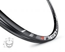 ráfek MACH1 NEO DISC 622 x 19, 36 děr, černý MACH 1