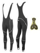 kalhoty FORCE Z70 se šráky s vložkou, černé M