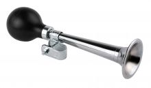 klakson rovný rozšířený Fe/guma, chromovaný TK 91