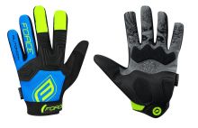 rukavice F MTB AUTONOMY 17 , černo-modré M FORCE
