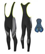 kalhoty FORCE F85 se šráky s vložkou, černo-šedéXS