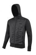 mikina/bunda FORCE ELEGANT celopropínací černá XS