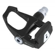 pedály FORCE DELTA nášlapné silniční + zarážky,črn