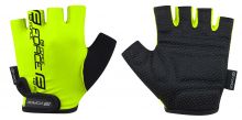rukavice FORCE KID dětské, fluo S