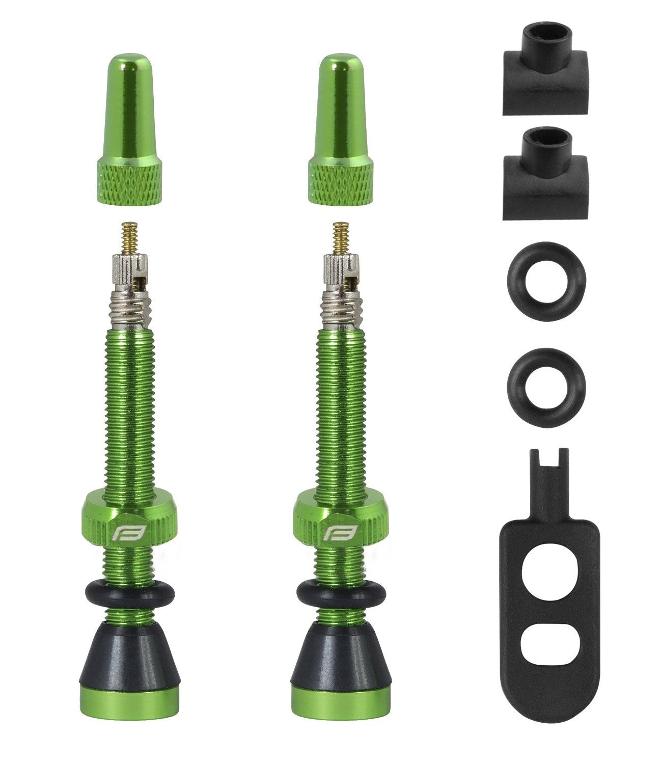 ventilky FORCE pro bezdušový systém 2xFV 44mm,zel.