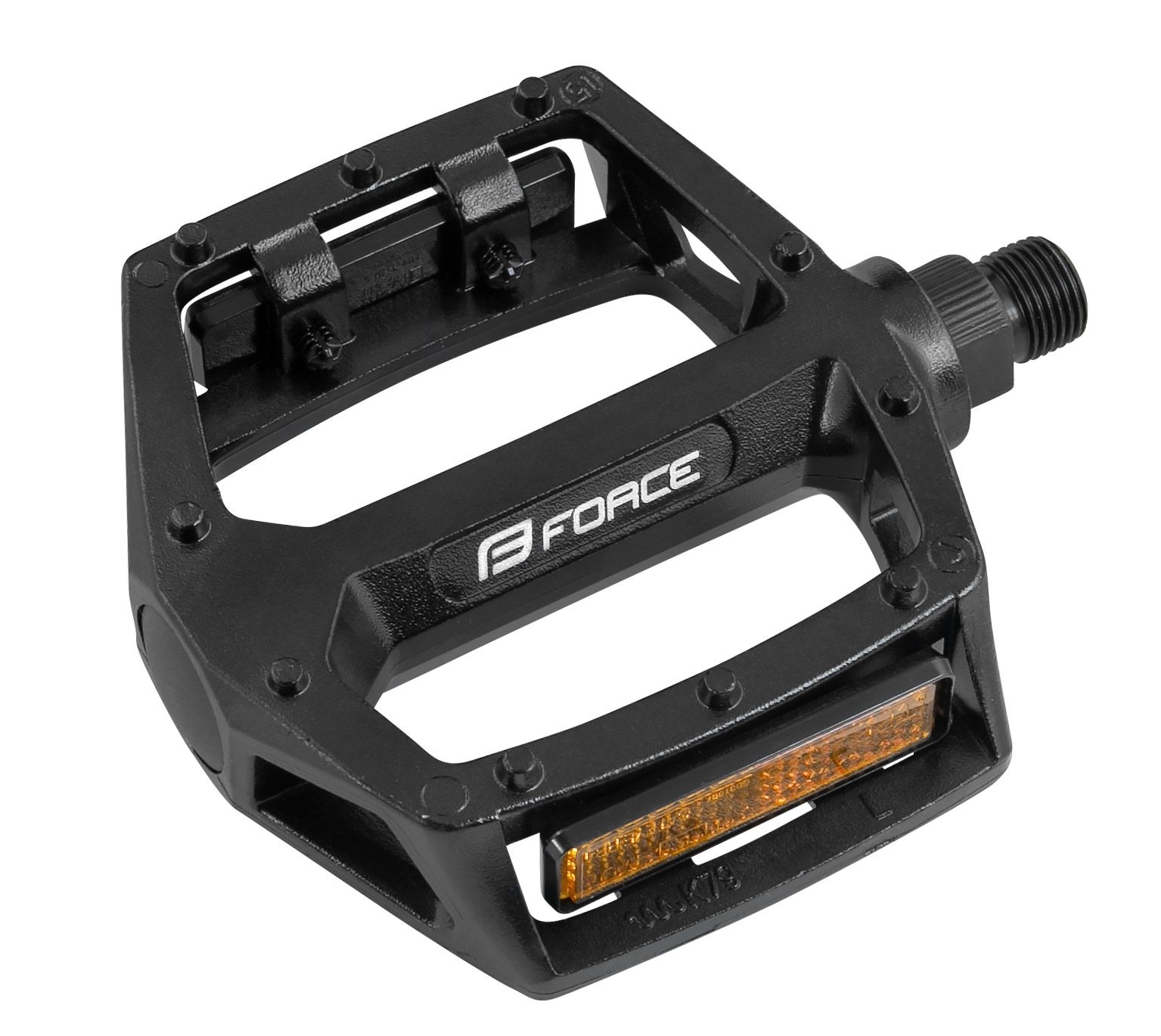 pedály FORCE RELISH Al kuličková ložiska, černé