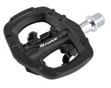 pedály FORCE SELECT nášlap. MTB jednostranné, črn,DOPRAVA OD 79,-KČ