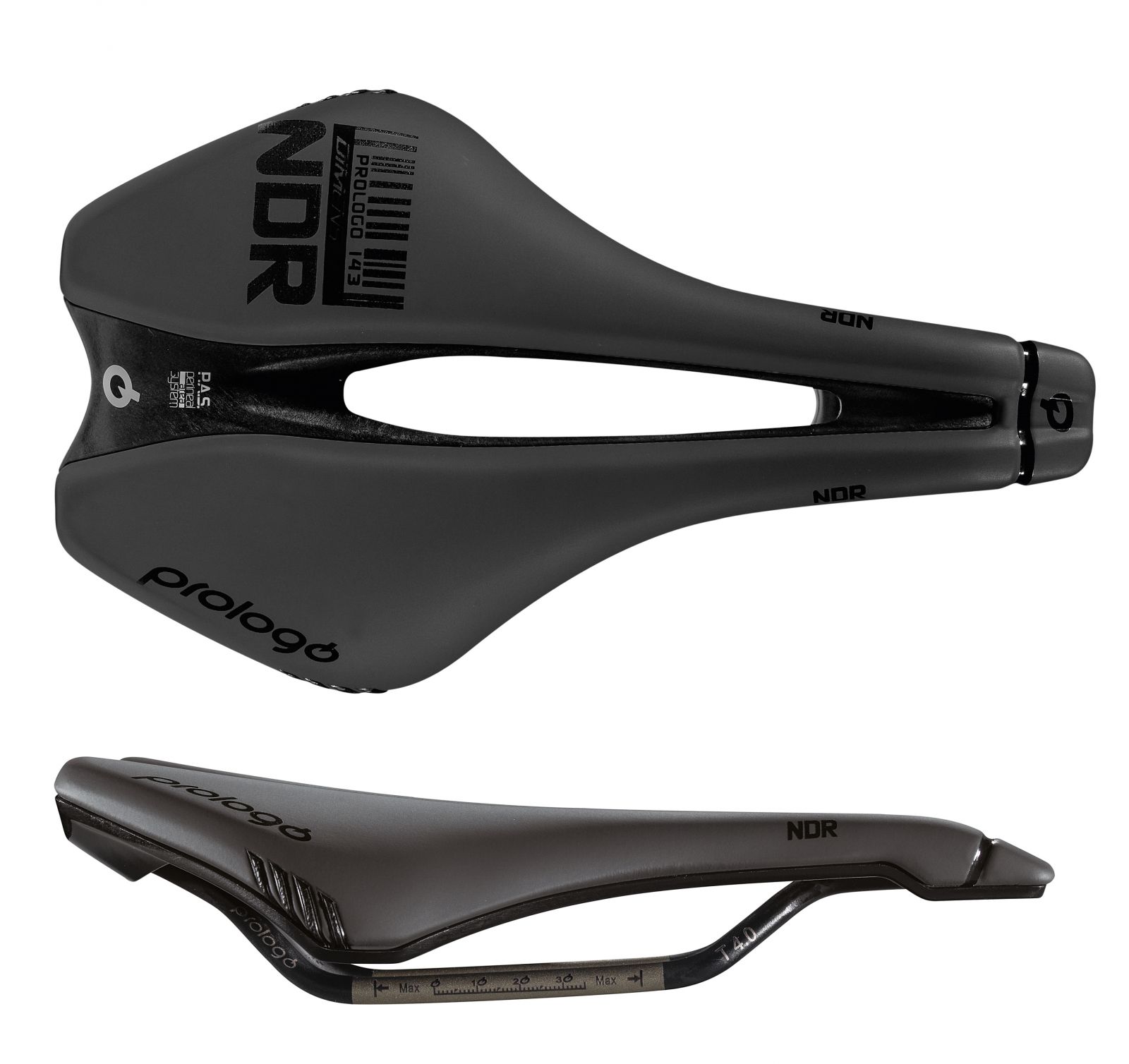 sedlo PROLOGO DIMENSION NDR T4.0 143 černé