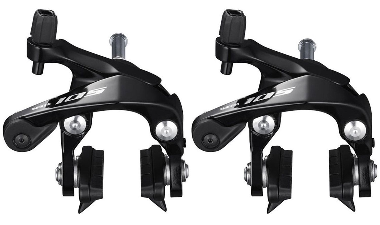 brzdové čelisti 105 BRR7000 černé přední + zadní SHIMANO