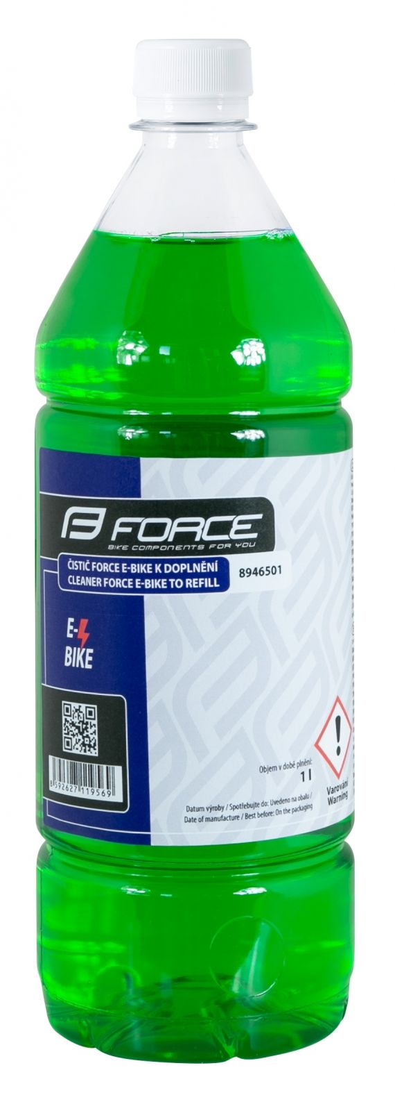 čistič FORCE E-BIKE k doplnění - 1l - zelený