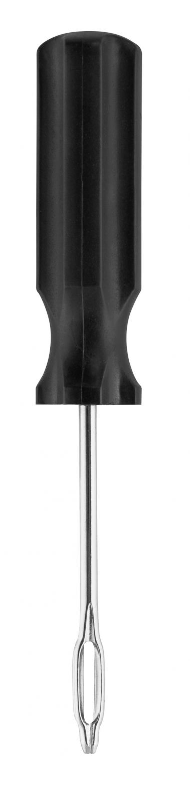 jehla provlékací pro knoty, plast. rukojeť, 158mm TK 91