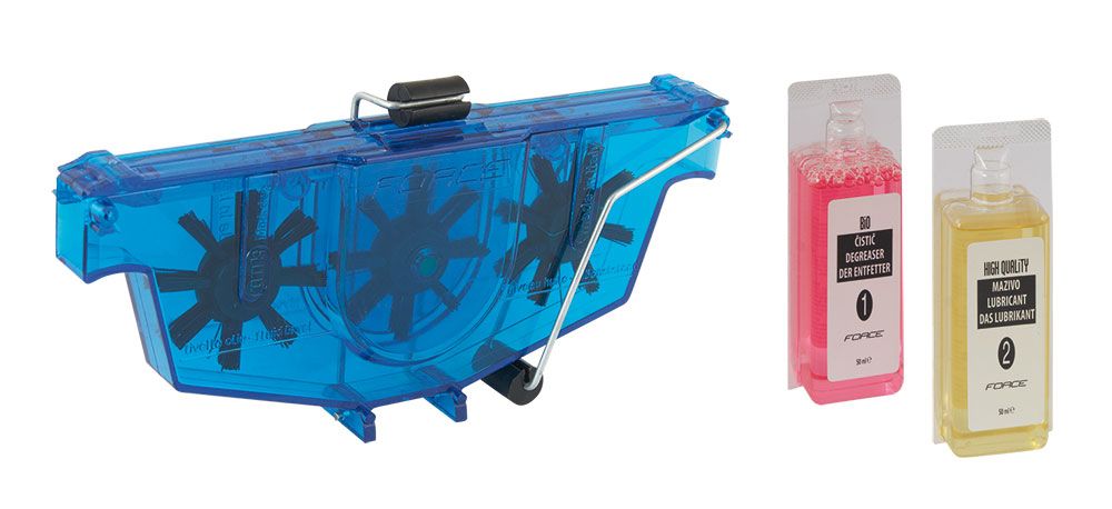 čistička řetězů FORCE s mazivem a odmašťovačem,doprava od 79,-kč