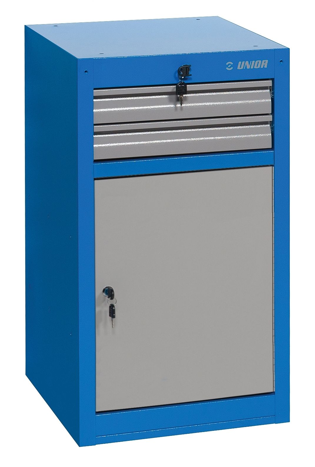 skříň dílenská UNIOR 2 úzká 475x650x870 mm