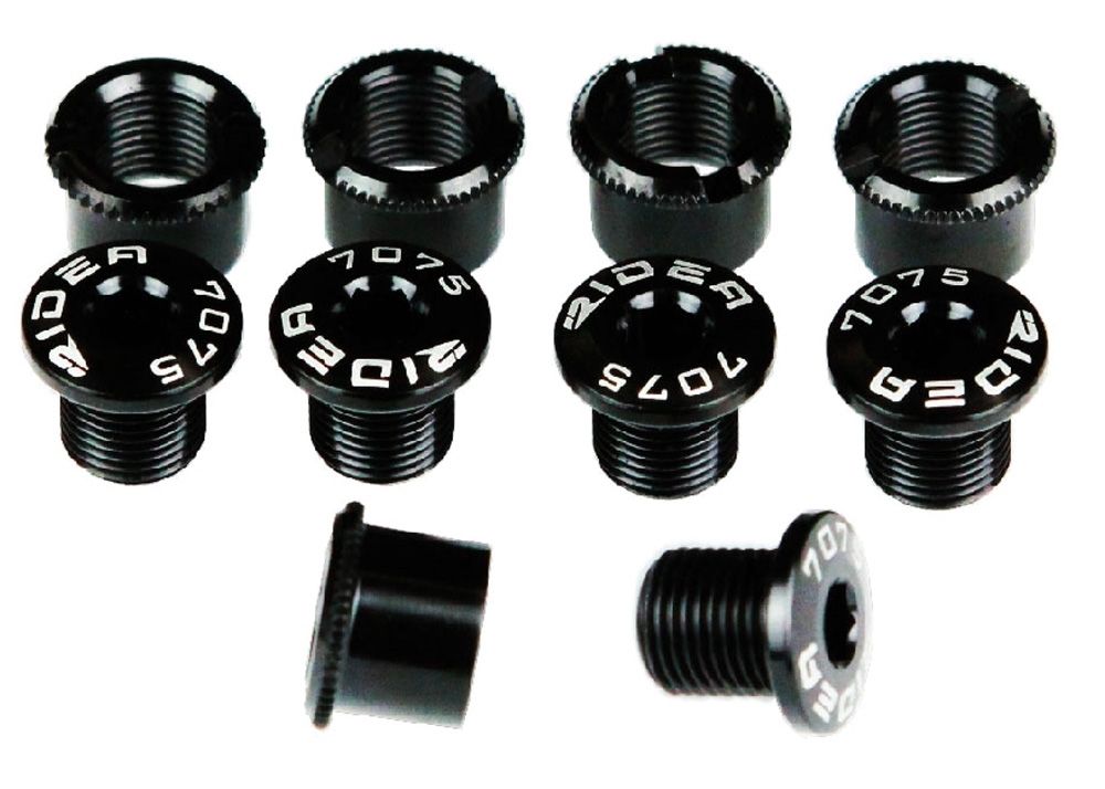 šrouby RIDEA R8 pro montáž klik, Al, črn.