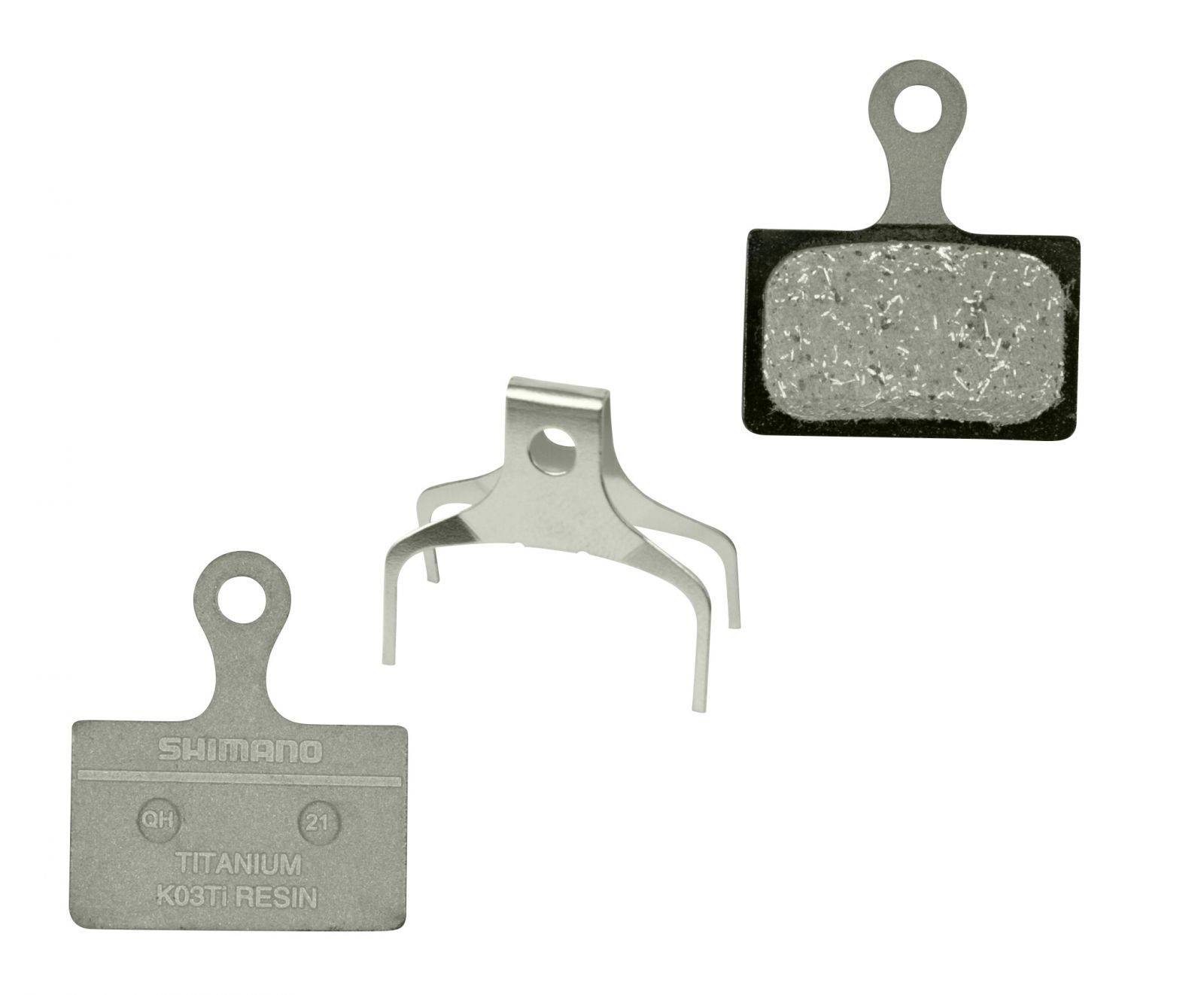 destičky brzdové SH K03Ti polymerové, s pružinou SHIMANO