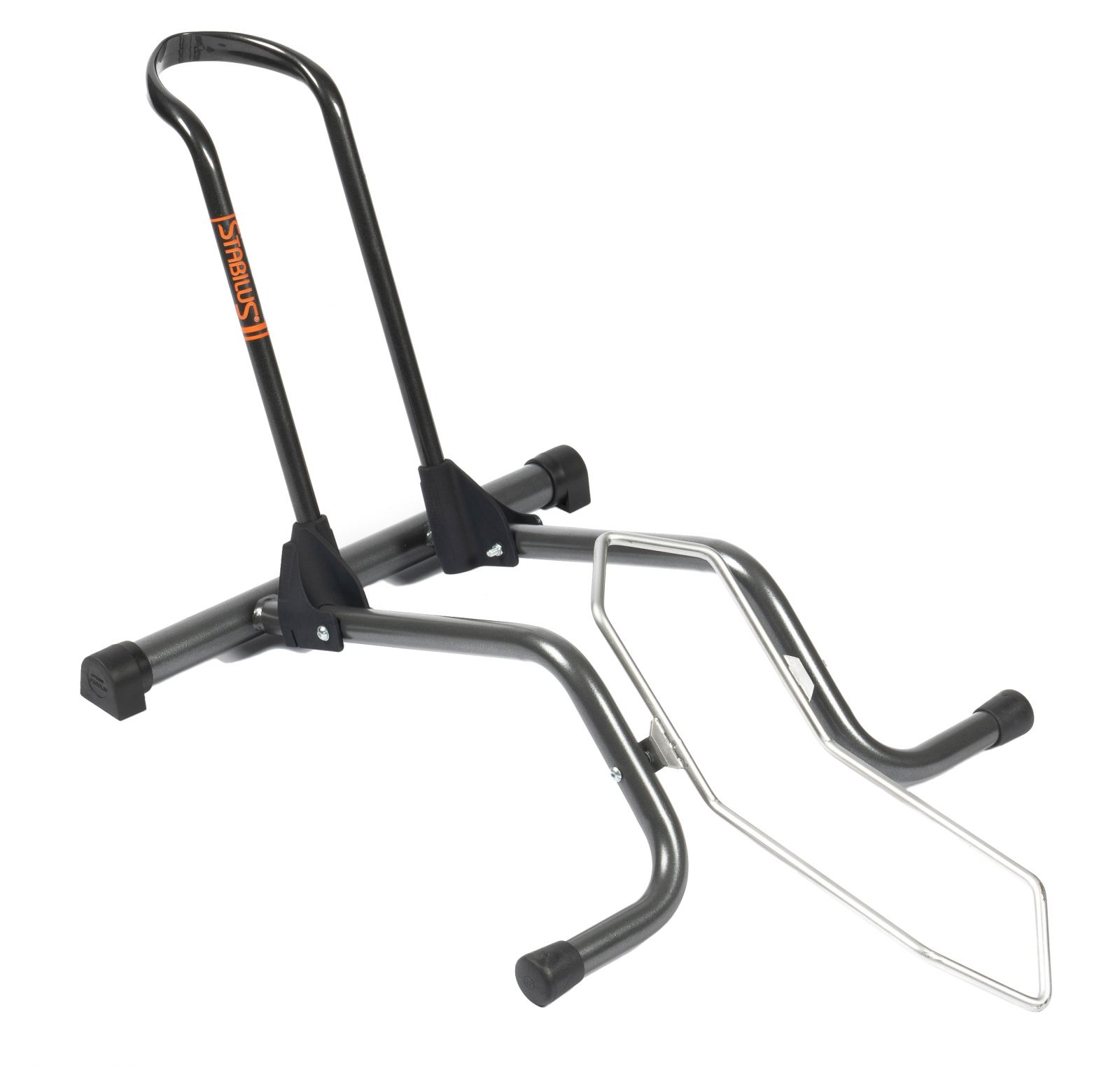 stojan STABILUS 2 SKLÁDACÍ na vystavení kola, šedý