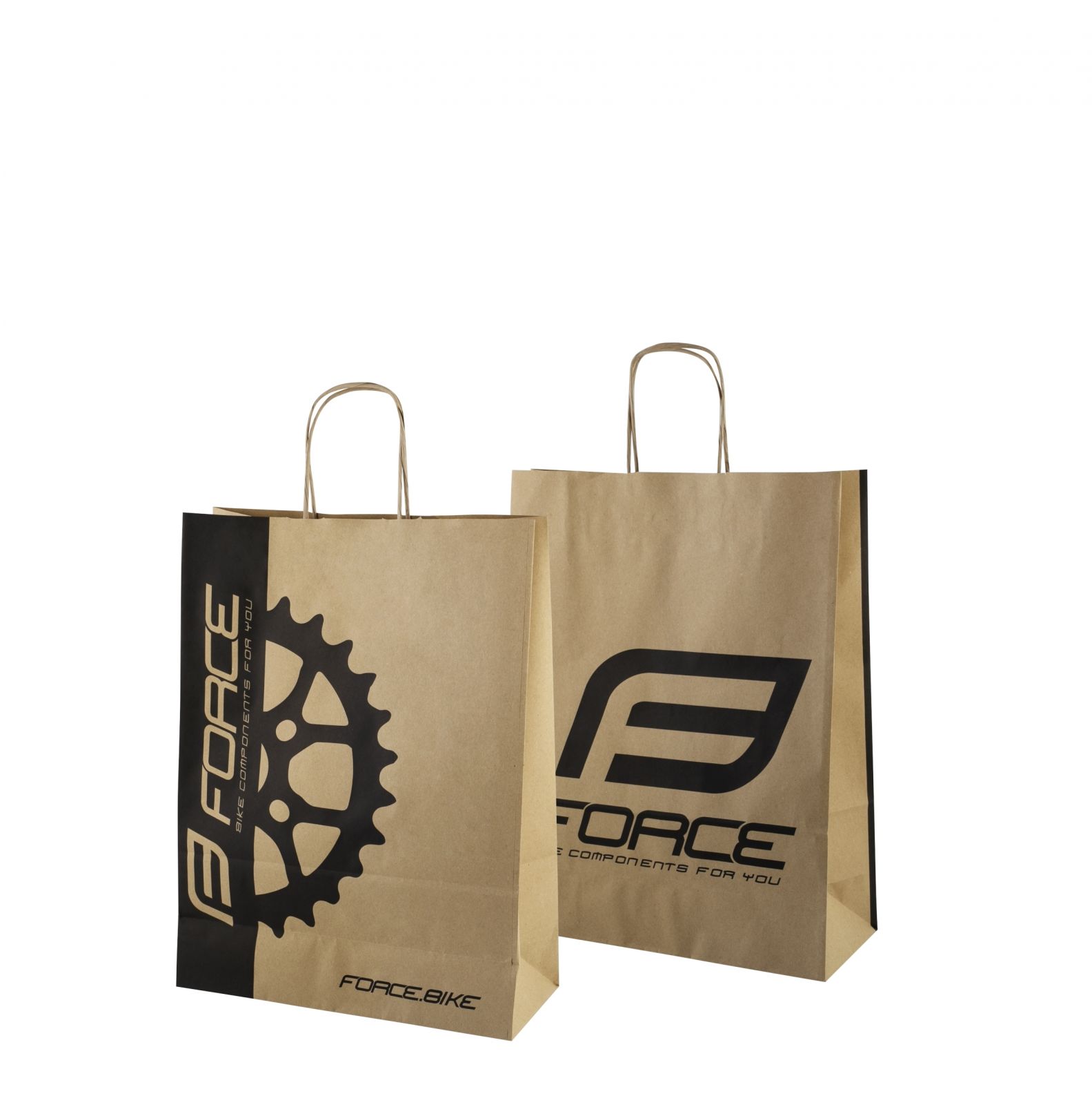 taška FORCE papírová 23x10x32 cm