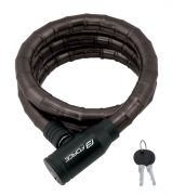 zámek FORCE článkový bez držáku 150cm/18mm, černý