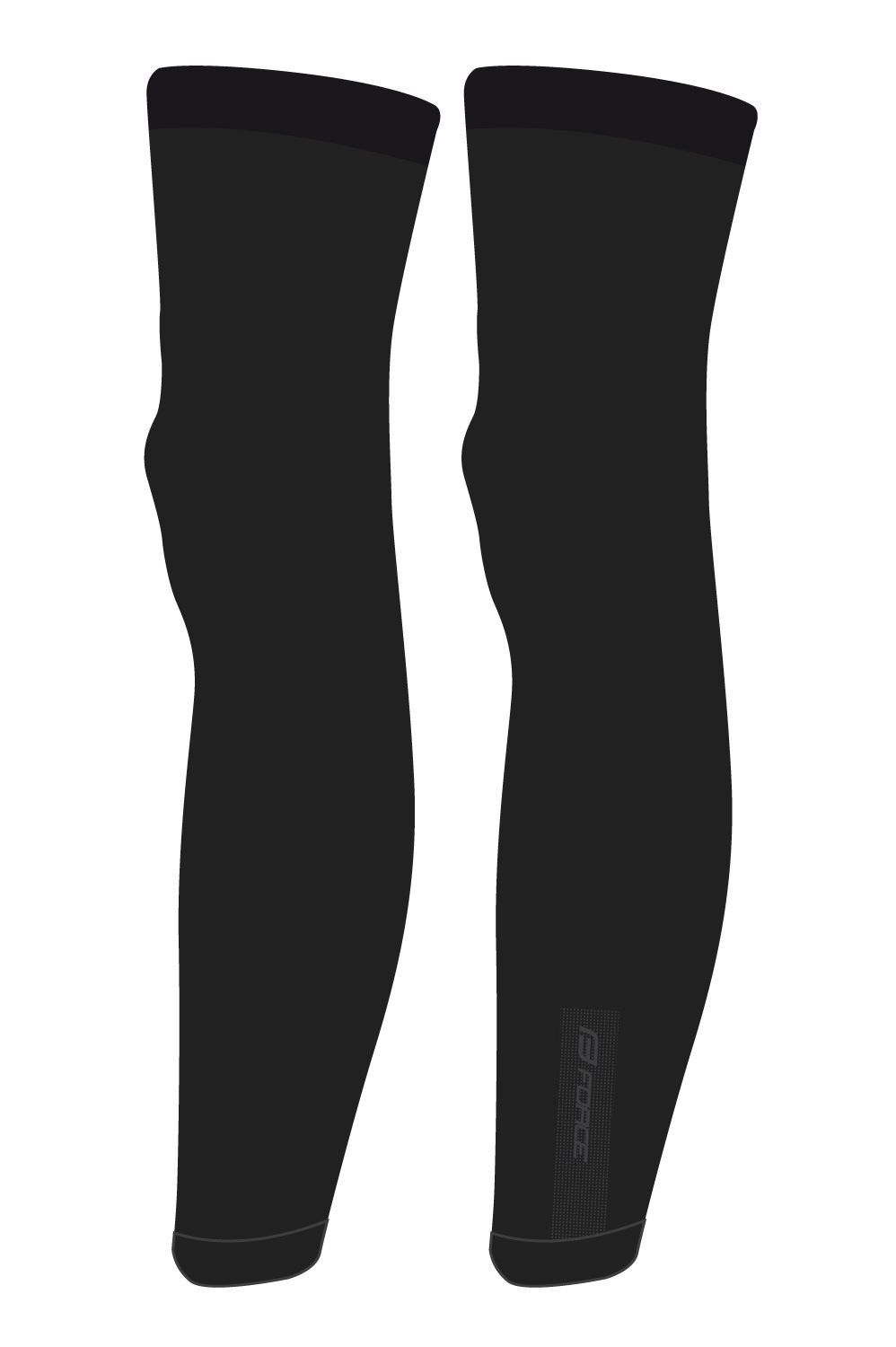 návleky na nohy F BREEZE pletené, černé XL-XXL FORCE