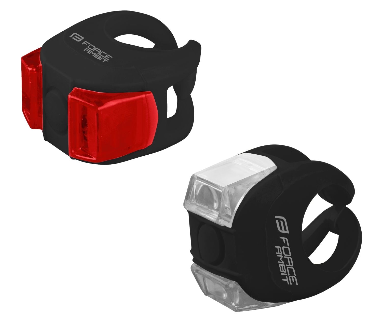 blikačky sada FORCE AMBIT bat. přední + zadní