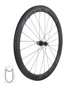 kolo zadní siln. FORCE TEAM SP KARBON 50 plášťové