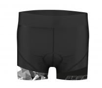 kraťasy FORCE MINI do pasu s vložkou, černé XL